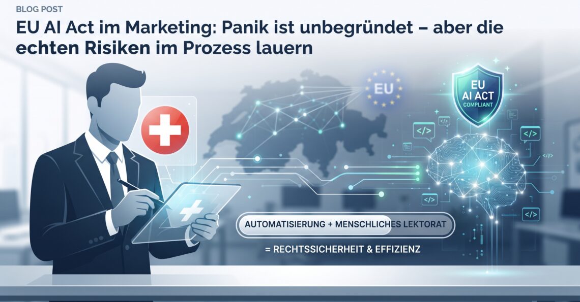 EU AI Act Marketing Schweiz