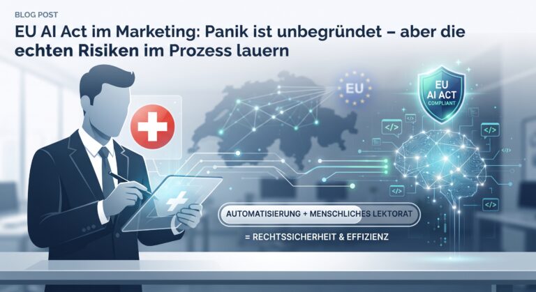 EU AI Act Marketing Schweiz